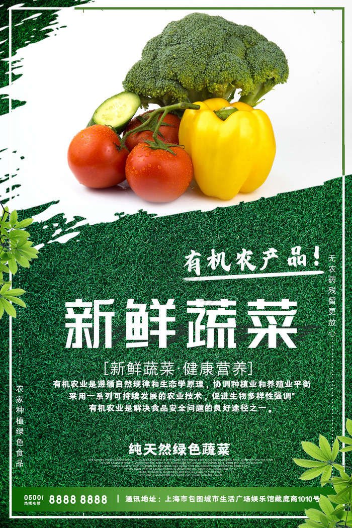 健康新鲜蔬菜有机农产品农业